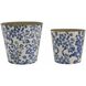 Anita Blue/White Planter