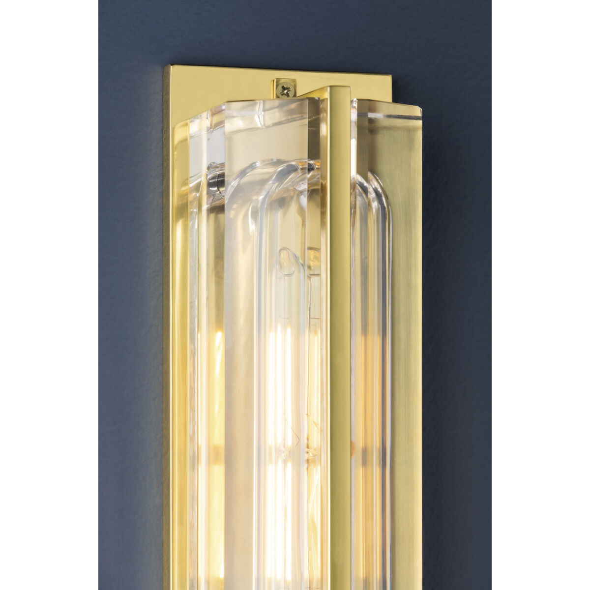 Hawkins 1 Light 4.5 inch Aged Brass ADA Wall Sconce Wall Light