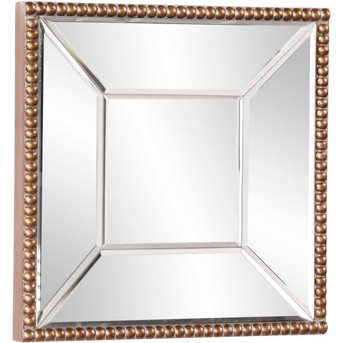 Lydia 12 X 12 inch Antique Gold Wall Mirror