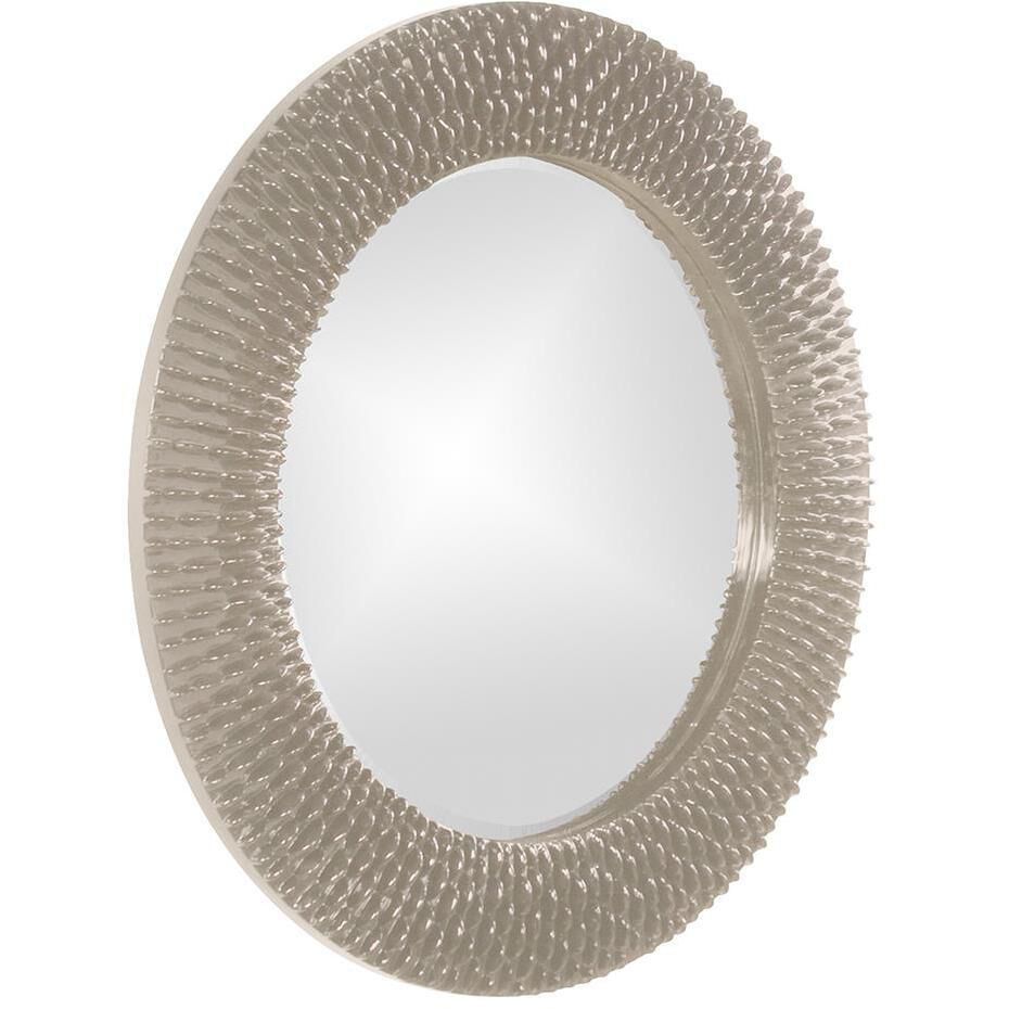 Bergman 32 X 32 inch Glossy Nickel Wall Mirror