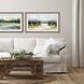 Waterside Collection Block Profile In Distressed Wood Framed Art