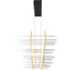 Gondola LED 40 inch Black Island/Pool Table Light Ceiling Light