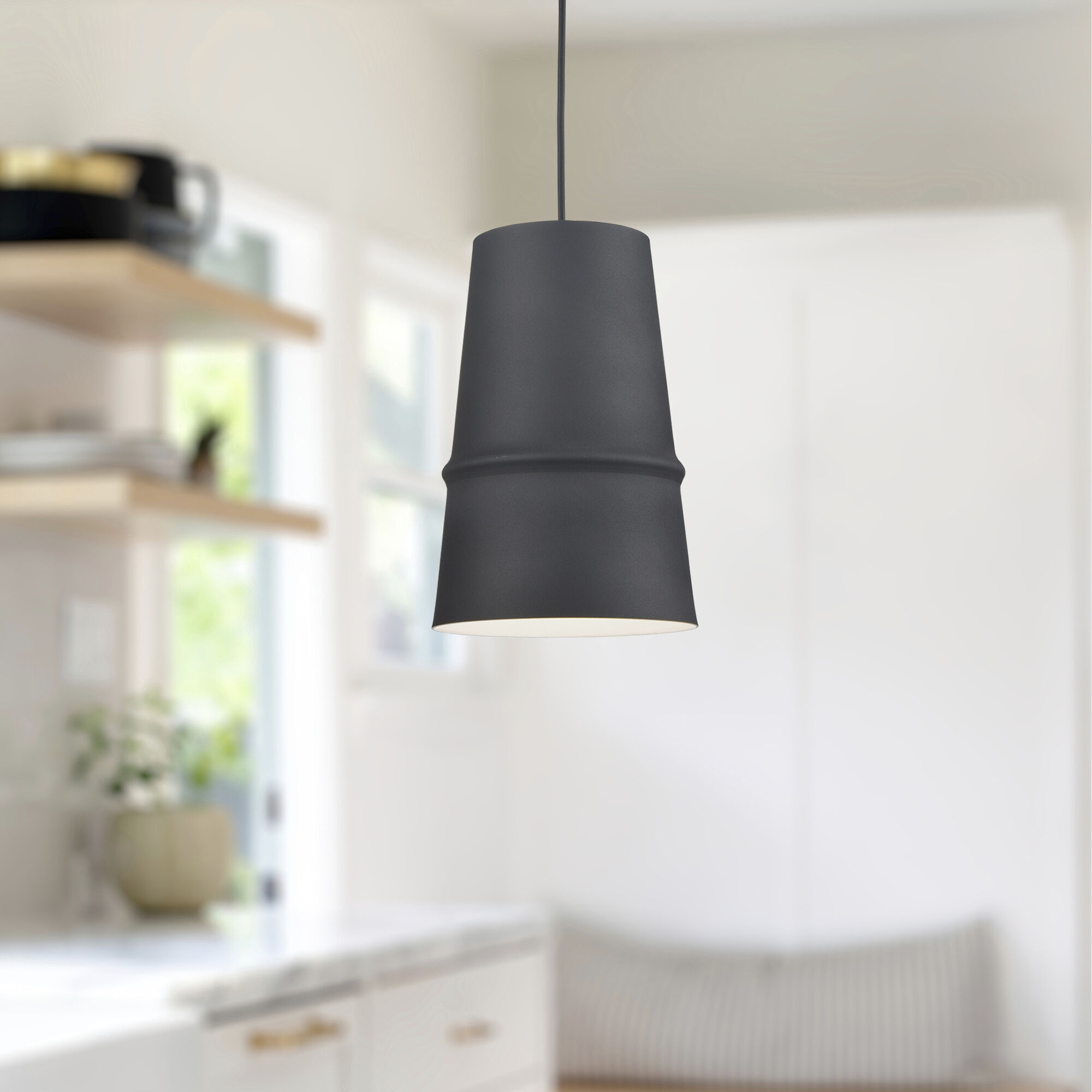 Castor Pendant Ceiling Light in Black