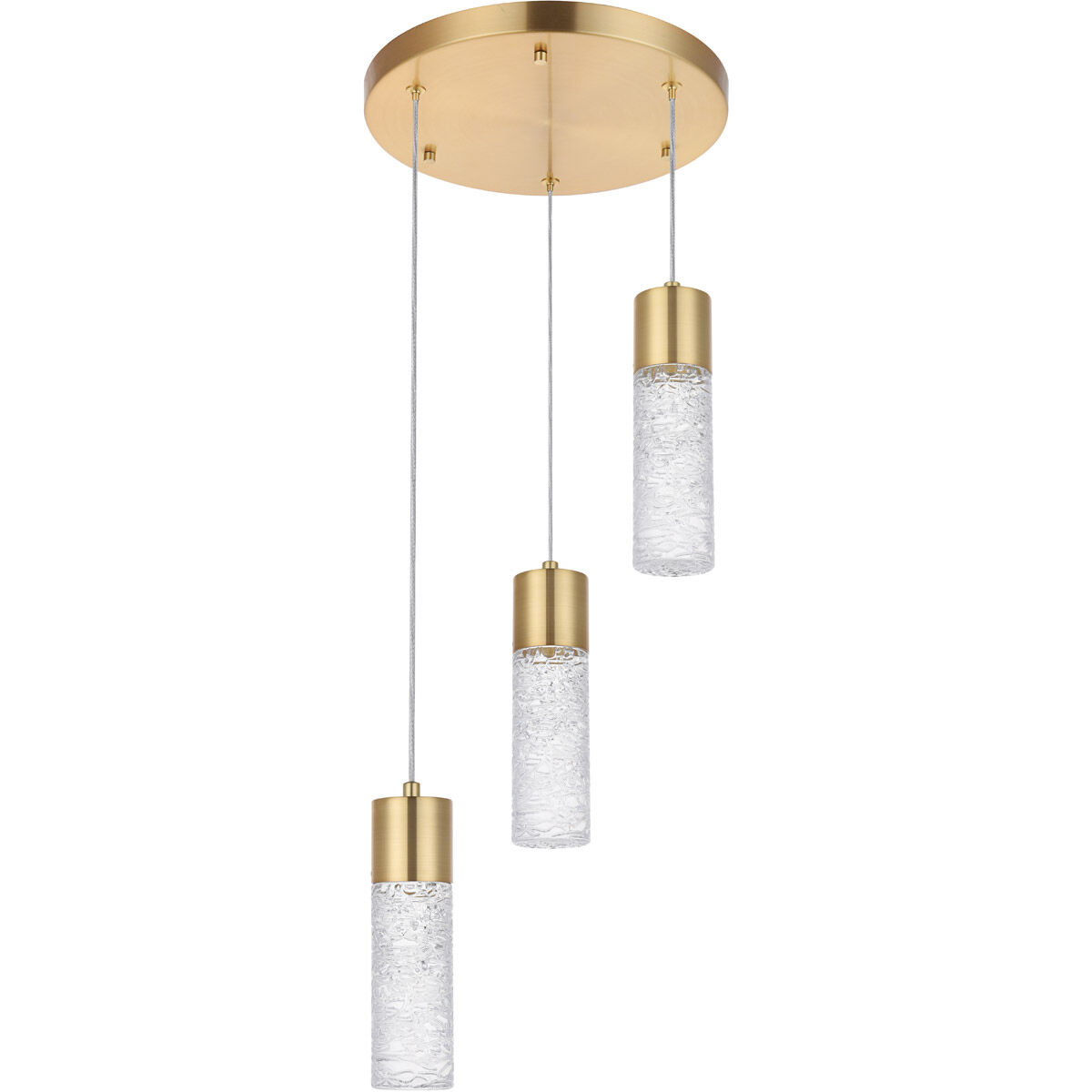 Constellation LED 12 inch Gold Pendant Ceiling Light