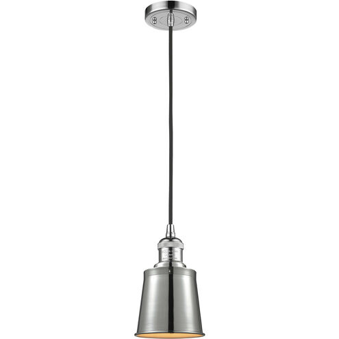 Franklin Restoration Addison 1 Light 5 inch Polished Chrome Mini Pendant Ceiling Light in Incandescent, Franklin Restoration