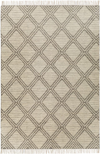 Bedouin 108 X 72 inch Medium Gray Rug in 6 X 9, Rectangle