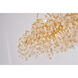 Canada 16 Light 25 inch Gold Chandelier Ceiling Light