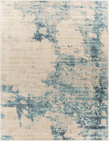 City Light 120 X 94 inch Aqua Rug in 8 x 10, Rectangle