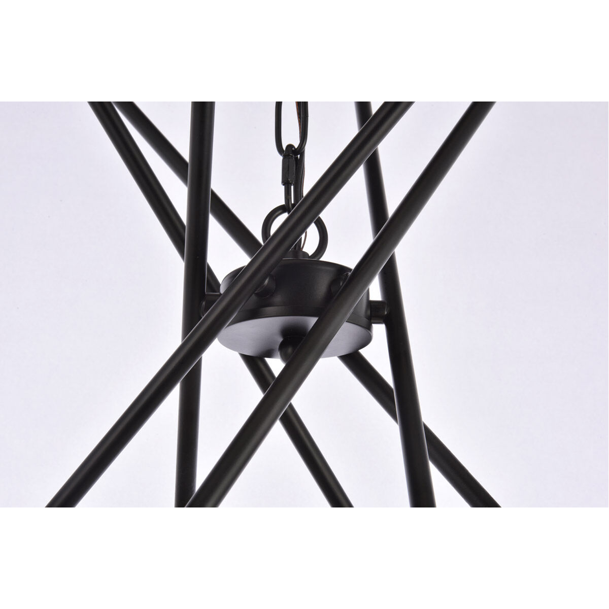 Casen 6 Light 32 inch Black Pendant Ceiling Light