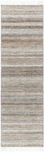 Lily 96 X 30 inch Taupe Rug, Runner