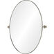 Azalea 30 X 24 inch Nickel Plated Wall Mirror