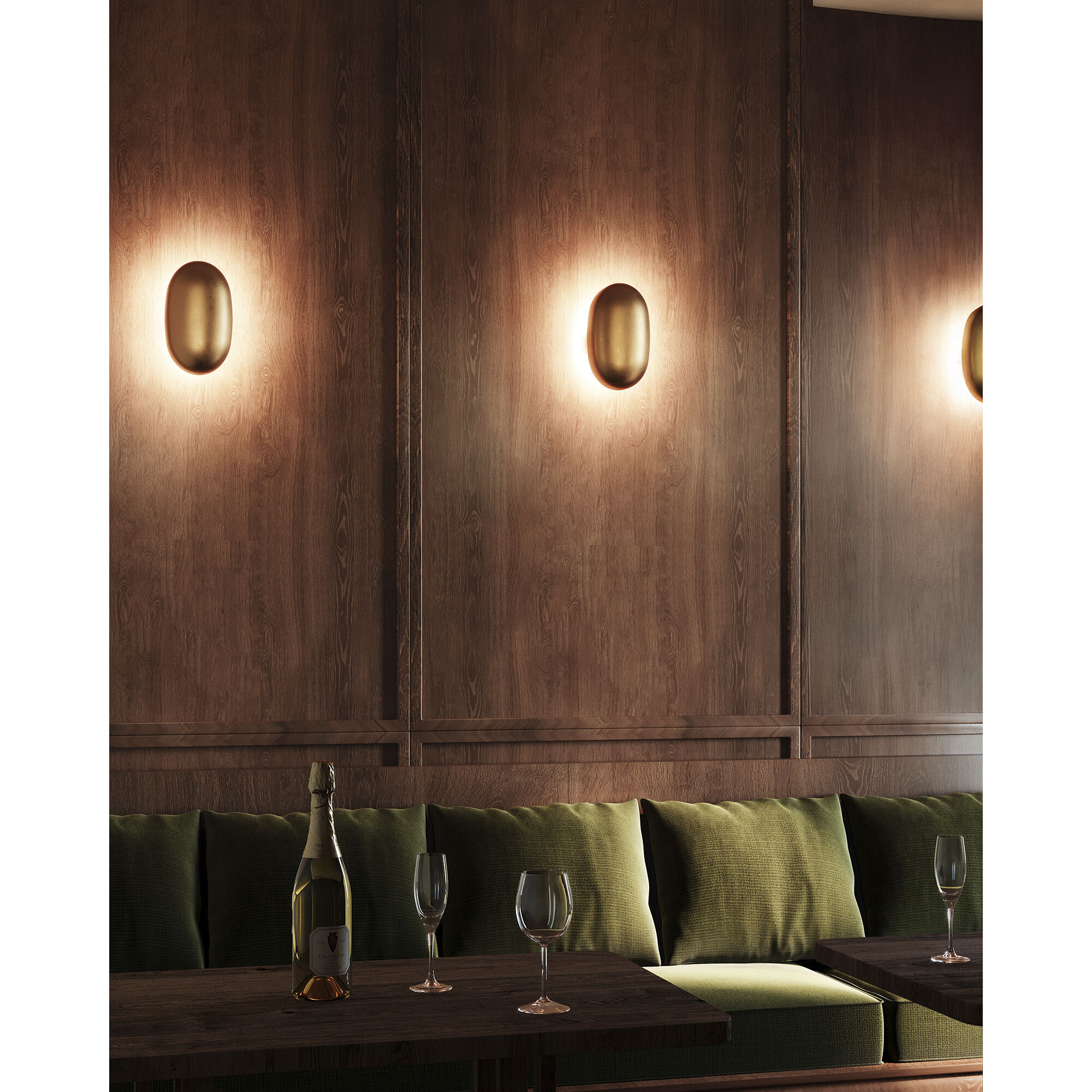 Perle 5.88 inch Vintage Brass ADA Wall Sconce Wall Light