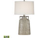 Naxos 34 inch 9.00 watt Dark Cream Table Lamp Portable Light