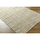 Marseille 96 X 60 inch Khaki/Sand/Ash Handmade Rug in 5 x 8