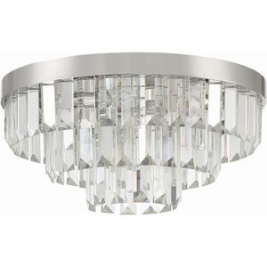 Hayes 8 Light 18.00 inch Semi-Flush Mount