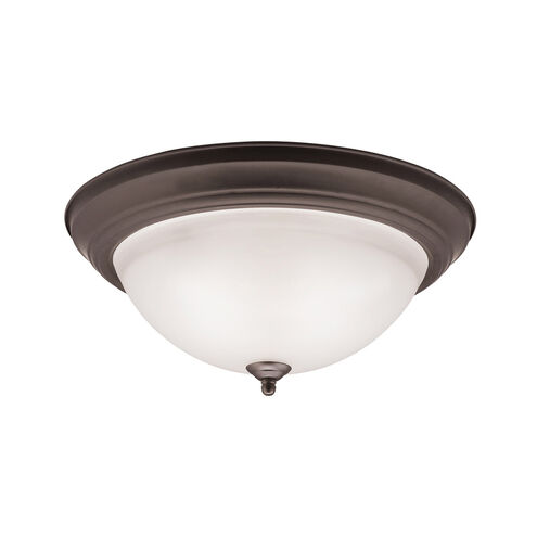 Independence 3 Light 15 inch Olde Bronze Flush Mount Light Ceiling Light