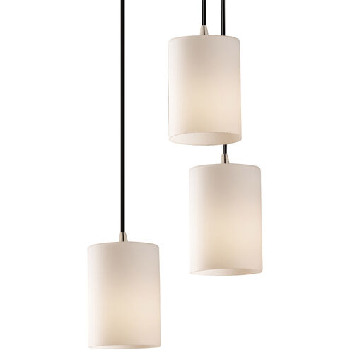 Fusion LED 4 inch Brushed Nickel Pendant Ceiling Light