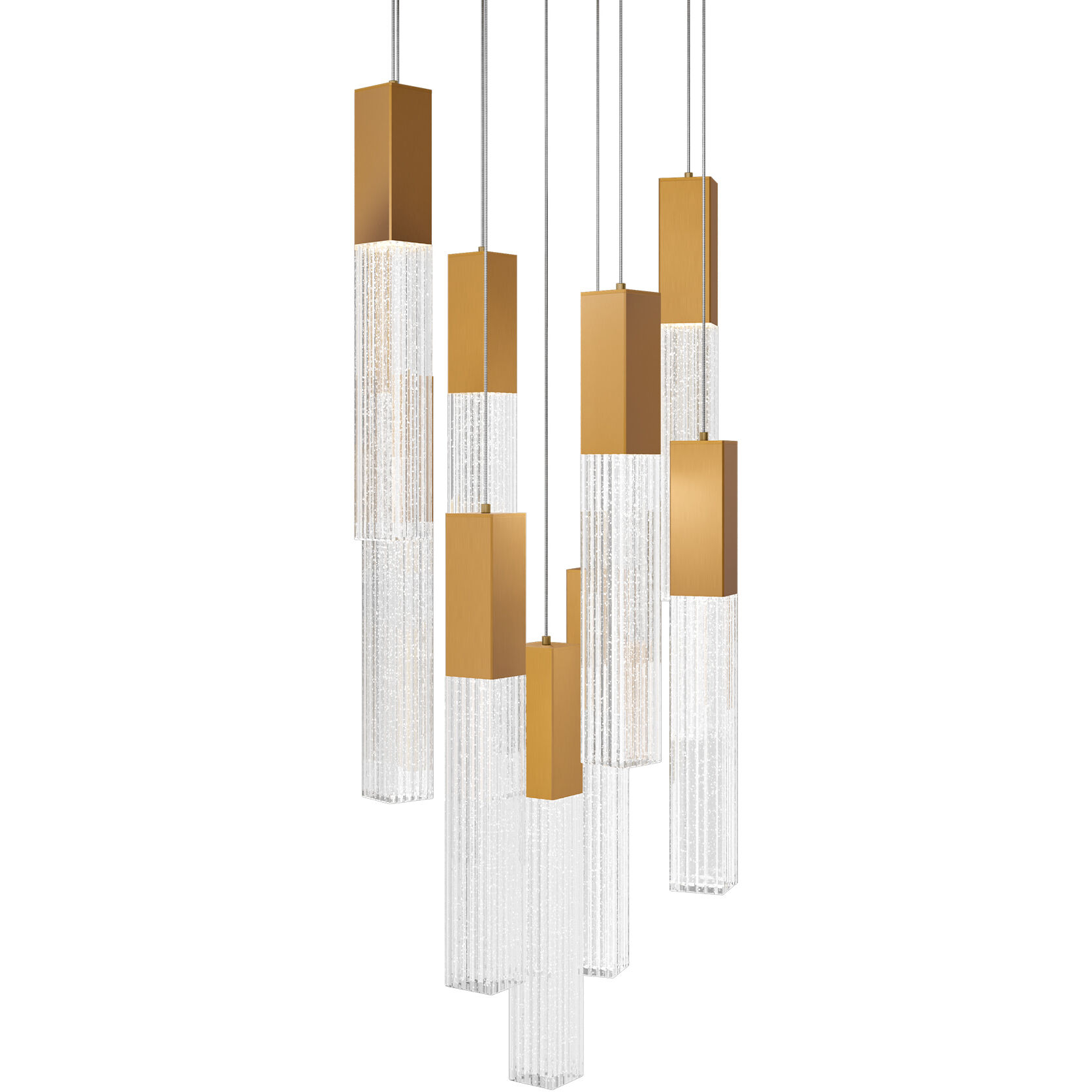 Cinema LED 17 inch Aged Brass Indoor Hanging Lighting Ceiling Light