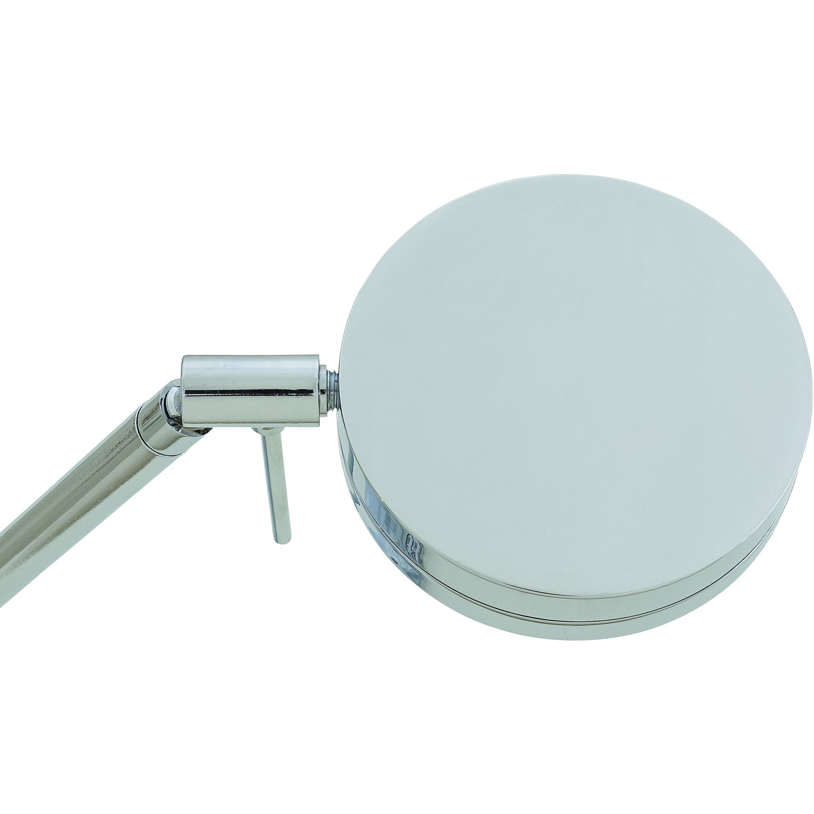 George's Reading Room 18.75 inch 8.00 watt Chrome Table Lamp Portable Light, Pharmacy