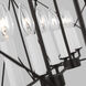 C&M by Chapman & Myers Beatrix 6 Light 46 inch Aged Iron Linear Lantern Pendant Ceiling Light