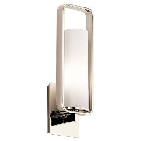 City Loft 1 Light 6 inch Polished Nickel Wall Bracket Wall Light