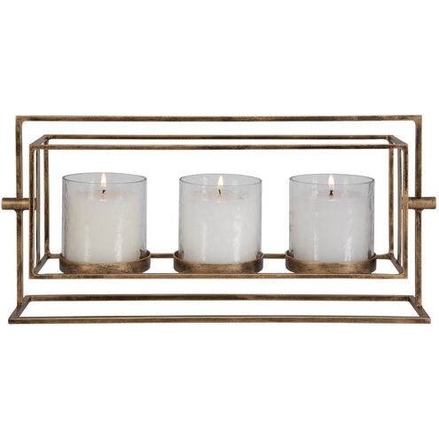Wenman 17.25 X 8 inch Triple Candleholder