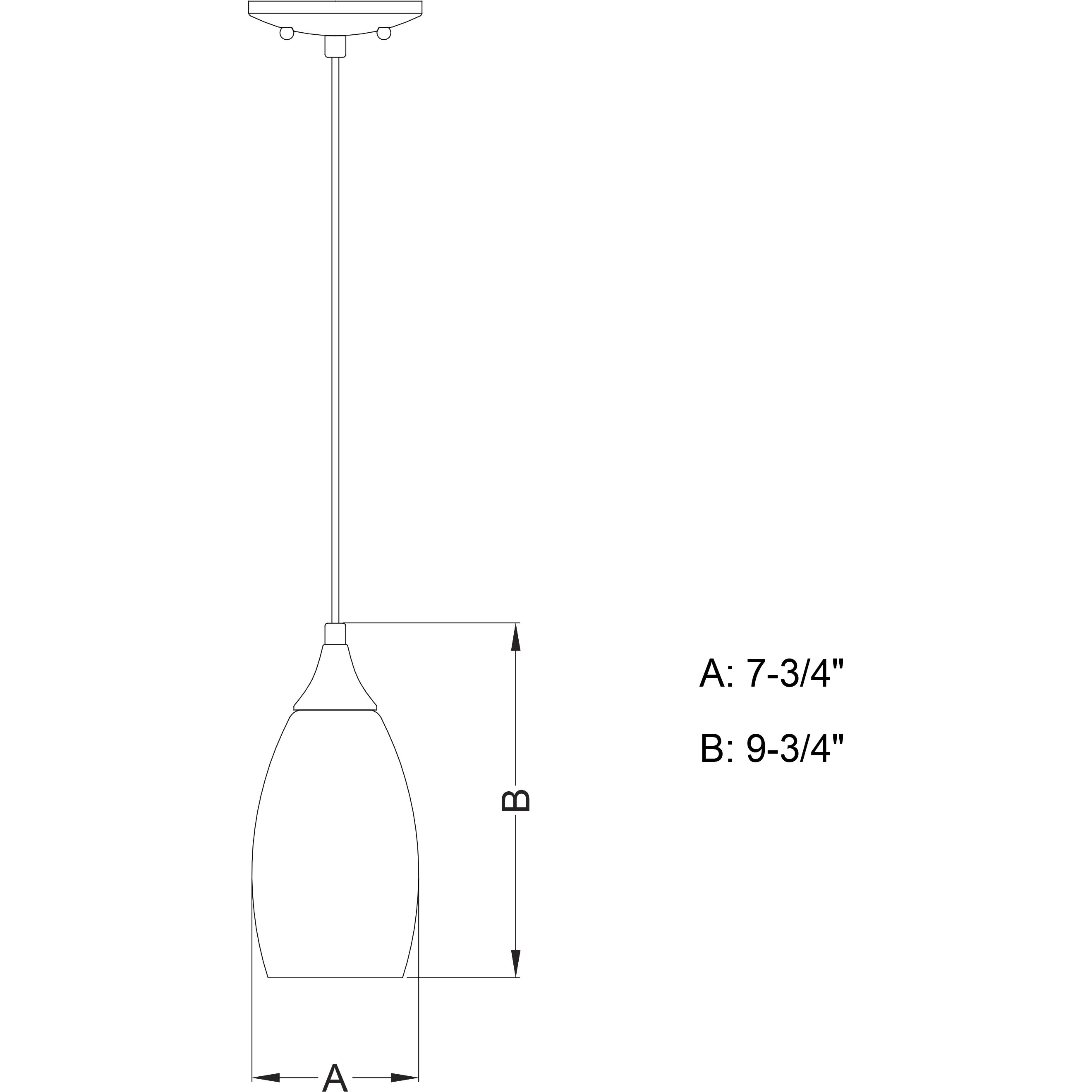 Milano LED 4.75 inch Satin Nickel Mini Pendant Ceiling Light