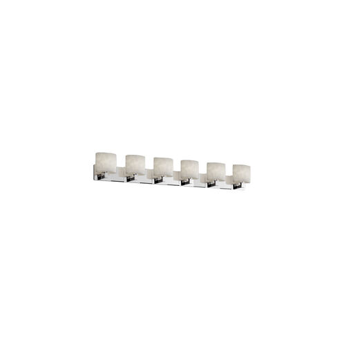 Clouds LED 56 inch Polished Chrome Bath Bar Wall Light, Modular