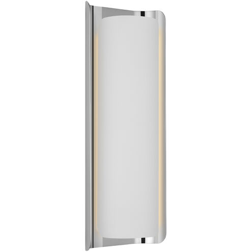 Windsor Smith Penumbra LED 6 inch Polished Nickel and White Sconce Wall Light