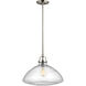 Belton 1 Light 16 inch Brushed Nickel Pendant Ceiling Light, Large