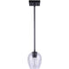 Madison 1 Light 6 inch Black Pendant Light Ceiling Light
