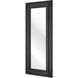 Marla 63.75 X 26.25 inch Black with Clear Wall Mirror