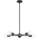 Lansdale 5 Light 19 inch Scandinavian Gray Chandelier Ceiling Light