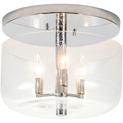 Rampart 3 Light PC Bath/Flush Mounts Ceiling Light