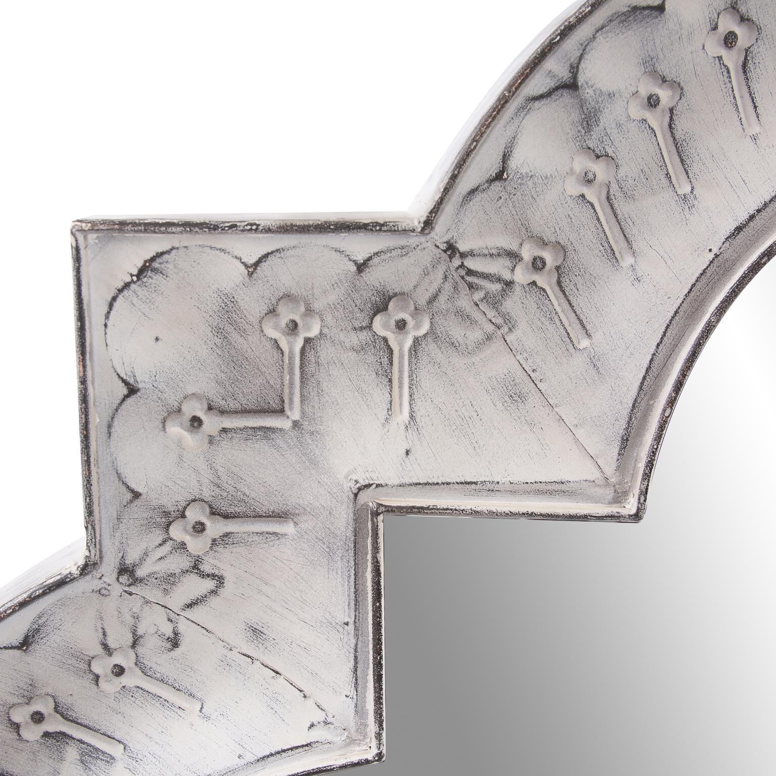 Sebastian 54.5 X 54.5 inch White Mirror