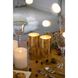 Speckled 5 X 3 inch LED Candle