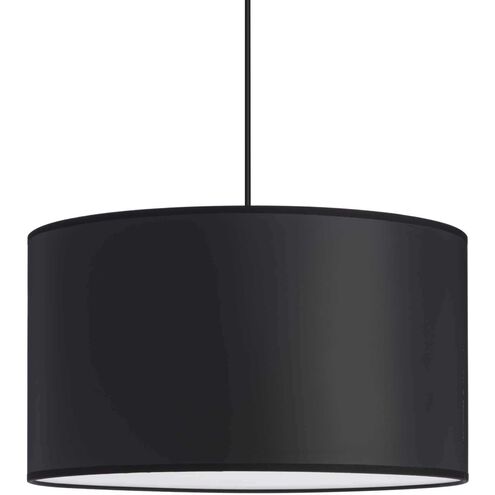 Markor 3 Light 18.12 inch Brushed Nickel/Matte Black/Vintage Brass Drum Pendant Ceiling Light