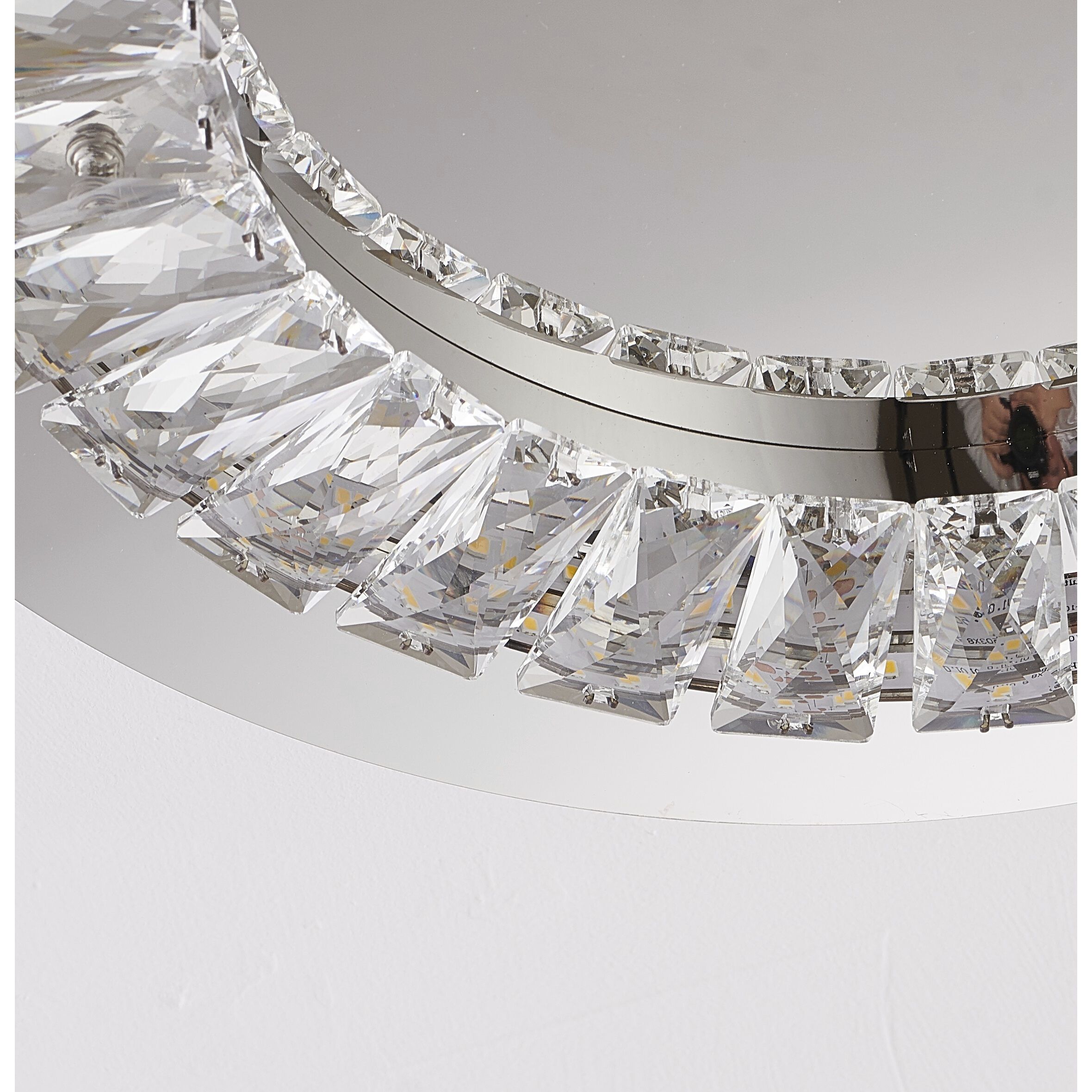 Canada LED 22.8 inch Chrome Flush Mount Ceiling Light