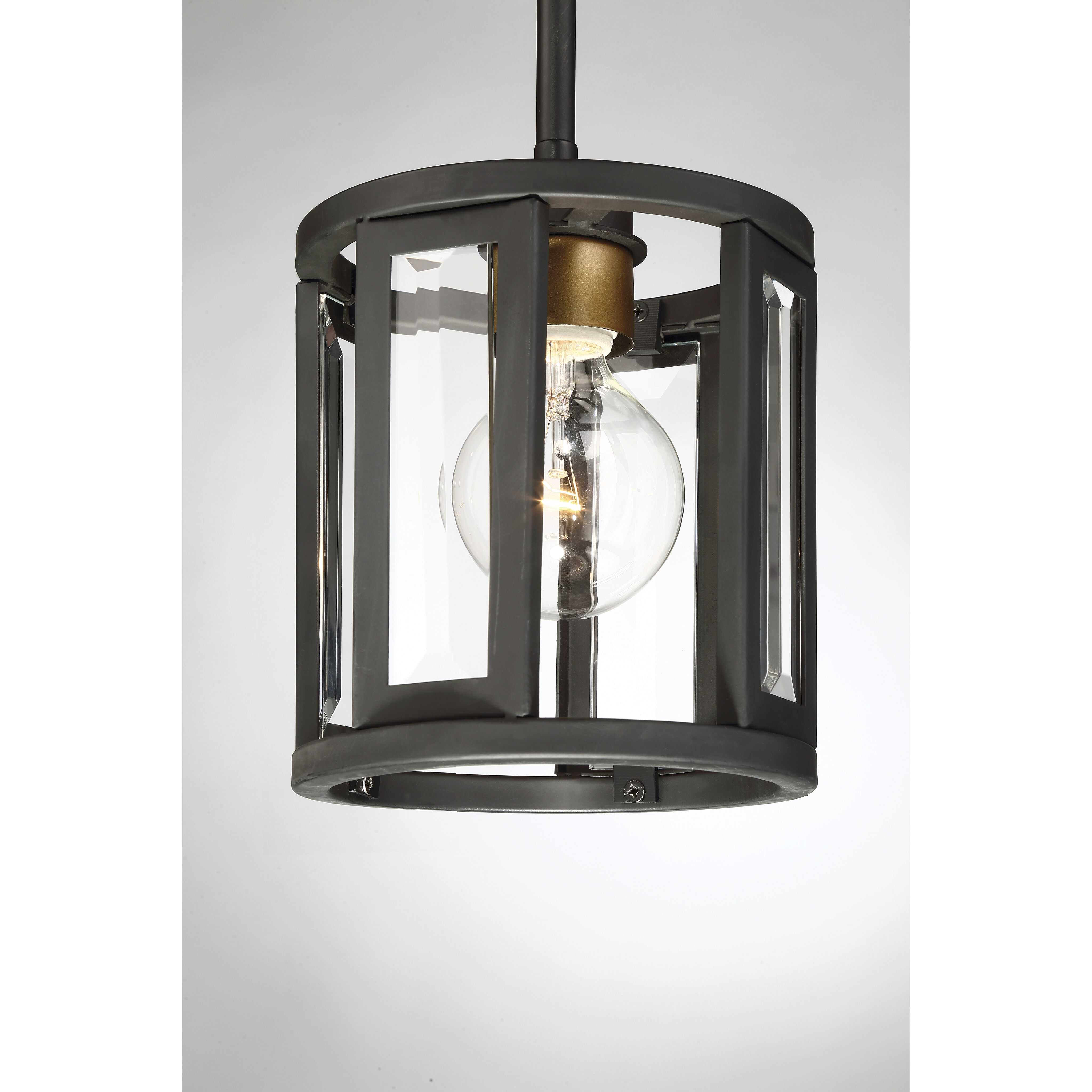 Payne 1 Light 7 inch Black Mini Pendant Ceiling Light