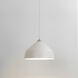 Ginestra 1 Light 11.81 inch Matte White Interior Pendant Light Ceiling Light