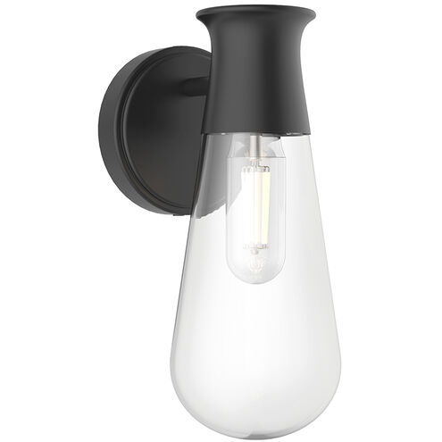 Alora Mood Marcel 1 Light 4.63 inch Matte Black Bath Vanity Light Wall Light