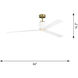 Peel 66 inch Midnight Black with Midnight Black ABS Blades Indoor/Outdoor Smart Ceiling Fan