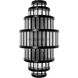 Waldorf Wall Sconce Wall Light in Polished Gunmetal