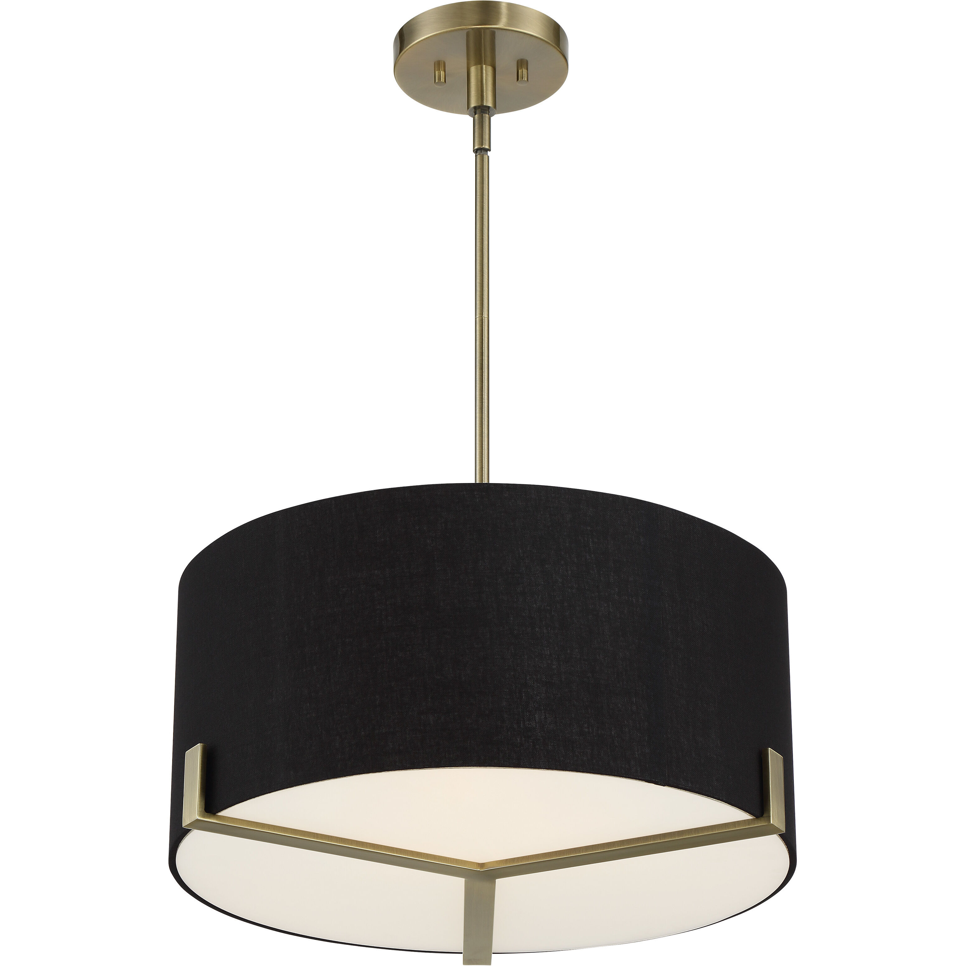 Westboro Boulevard 3 Light 20 inch Weathered Antique Brass Pendant Ceiling Light