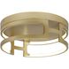 Bettony LED 15 inch Gold Flush Mount Ceiling Light