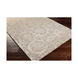 Henna 36 X 24 inch Gray and Gray Area Rug, Wool and Viscose