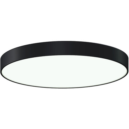 Pi LED 24 inch Satin Black Flush Mount Ceiling Light