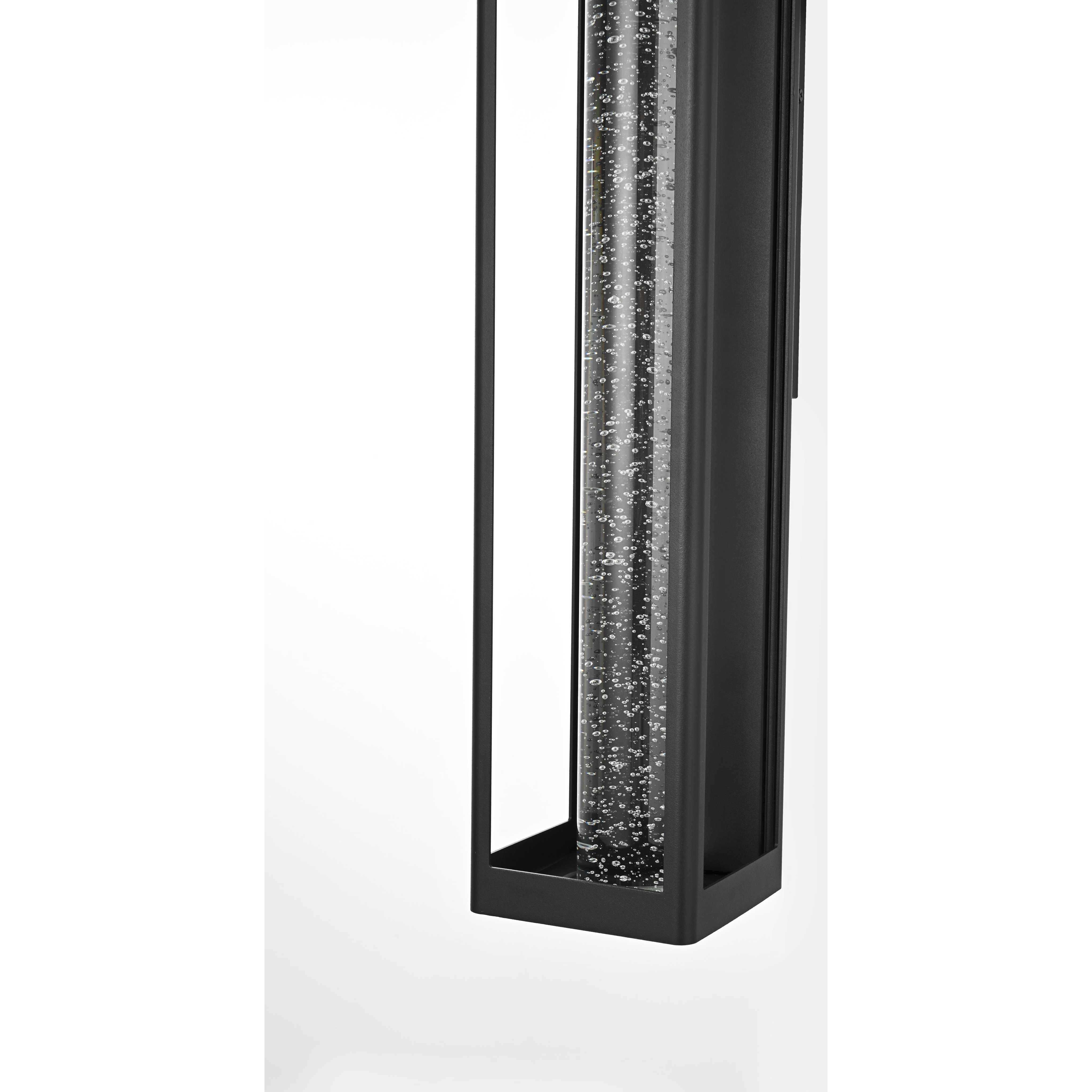 Amaris 1 Light 27 inch Black Outdoor Wall Sconce
