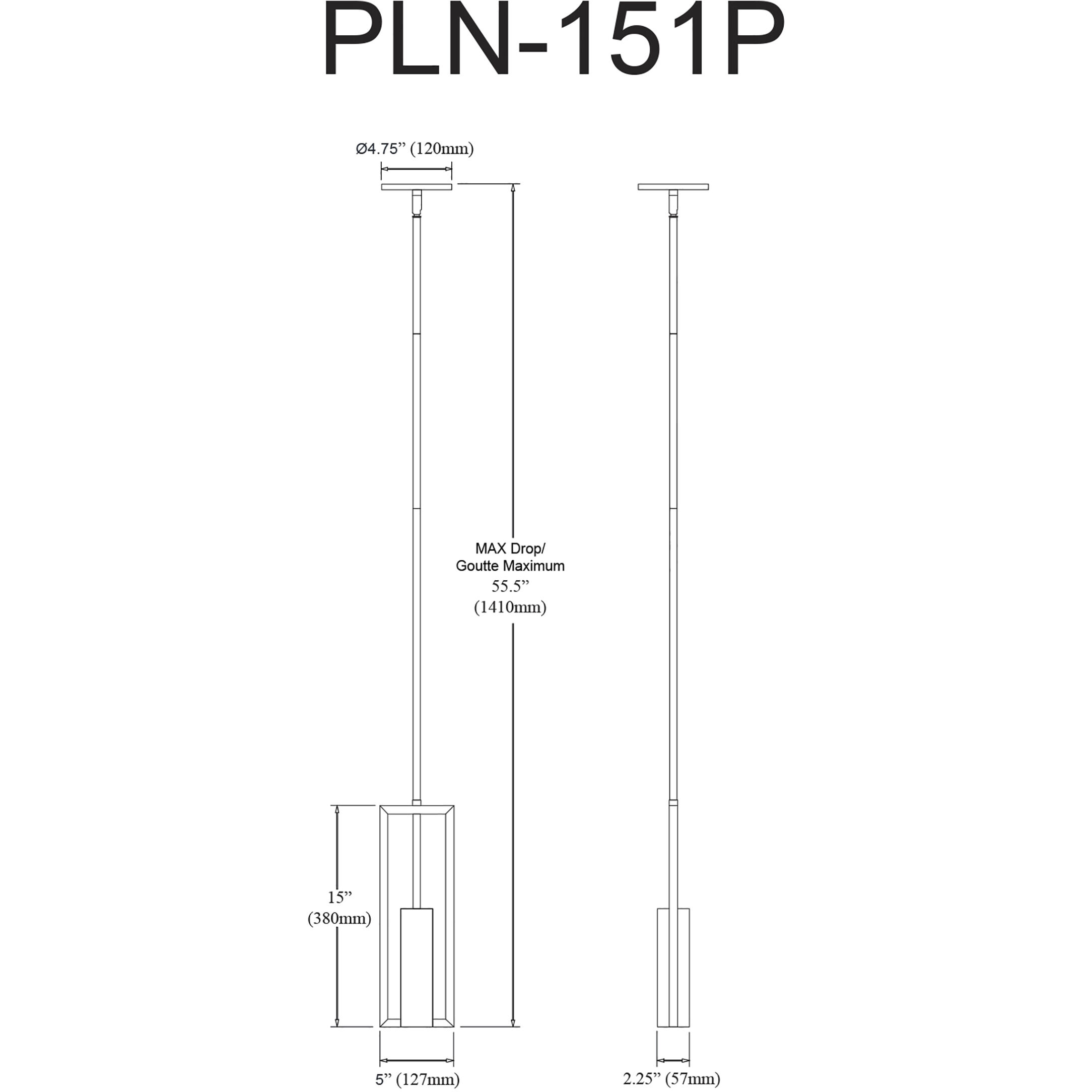Pauline 1 Light 5 inch Matte Black Pendant Ceiling Light