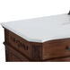 Danville 60 X 21 X 36 inch Teak Vanity Sink Set